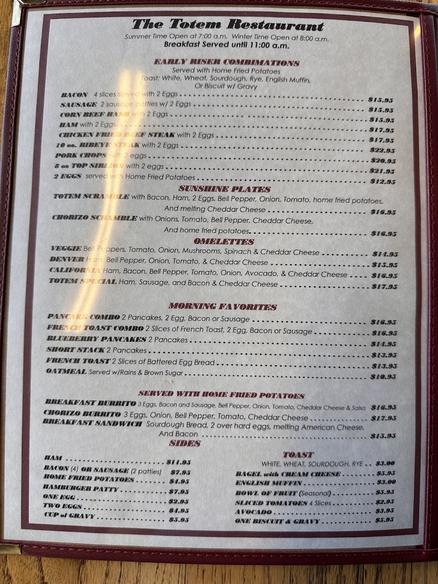 Totem Cafe - GREAT LUNCH PLACE Menu - Image 3